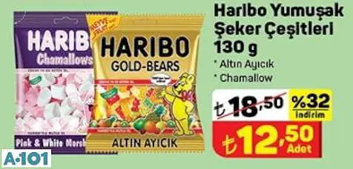HARİBO YUMUŞAK ŞEKER HARİBO YUMUŞAK ŞEKER